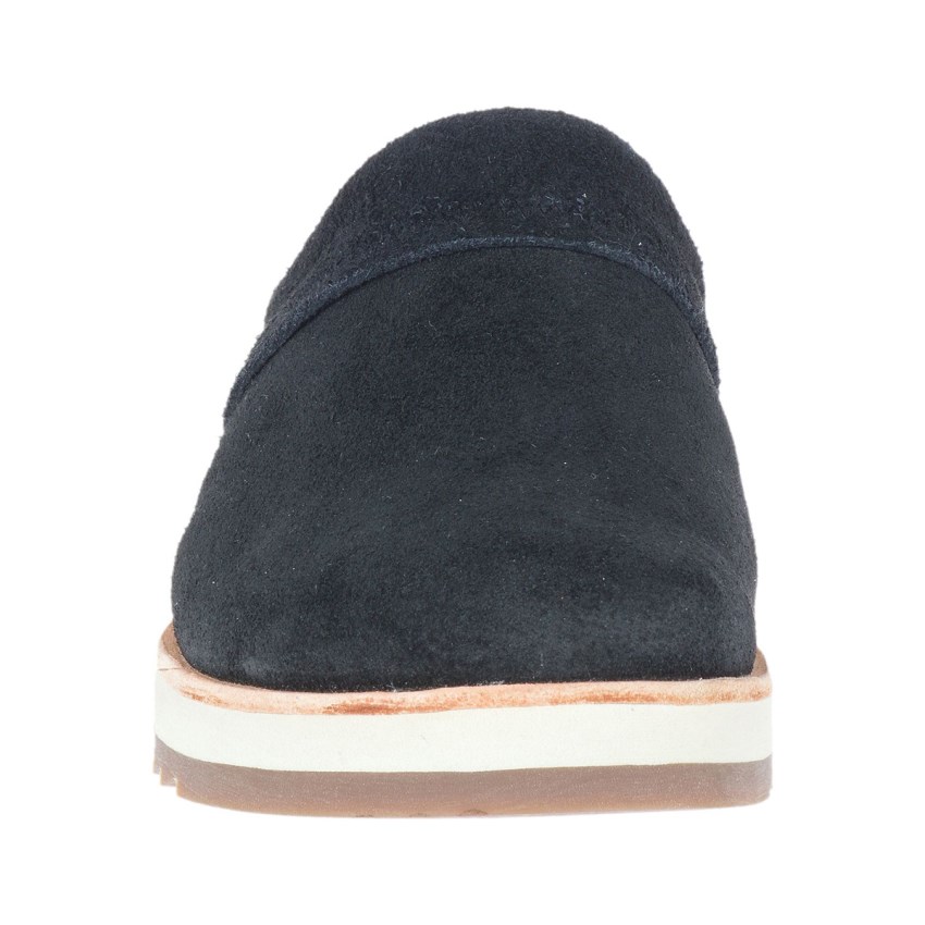 Sabots Merrell Juno Clog Suede Noir Femme | F.R.CJZH